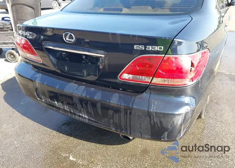 2005 Lexus Es 330 из США, поврежденный, VIN JTHBA30G155087842